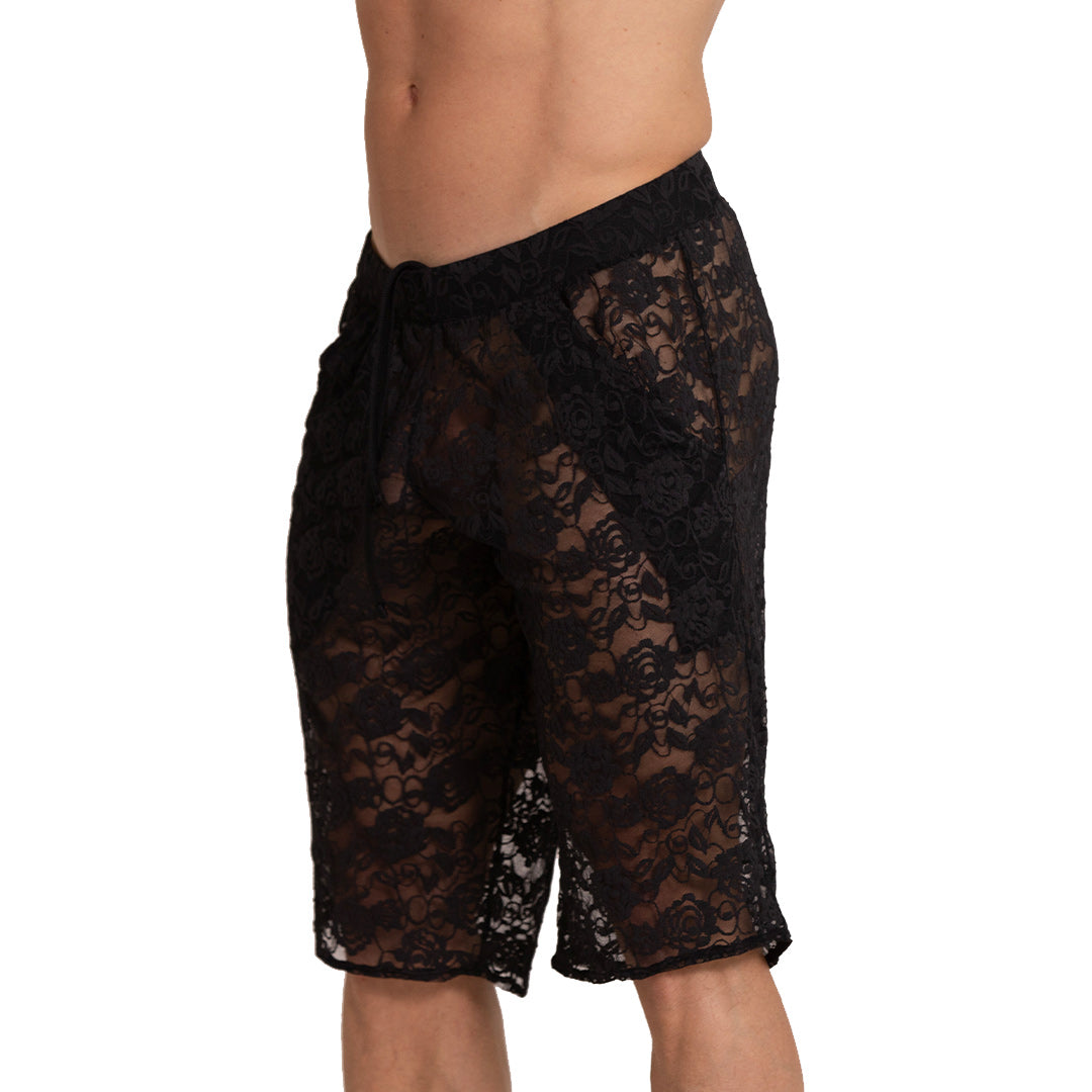 ROSALS SHORT - Men's black shorts