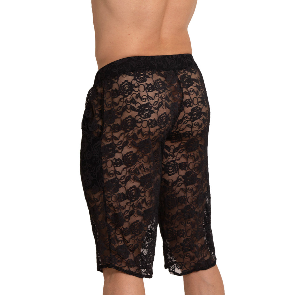 ROSALS SHORT - Men's black shorts