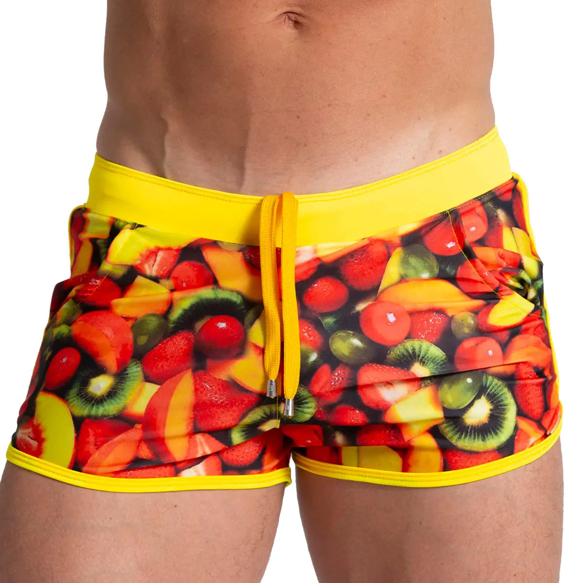 SALAD BEACHWEAR - Printed men's swim shorts