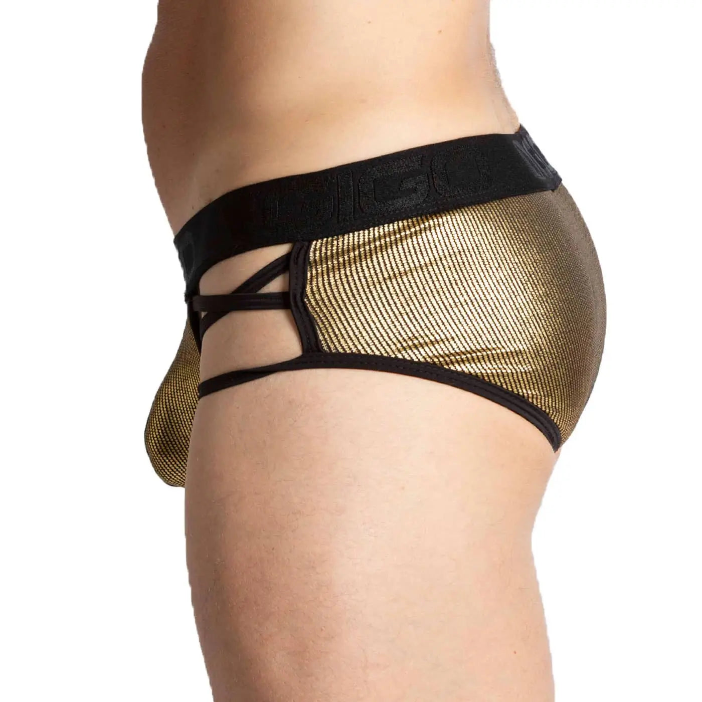 SHINESE BRIEF - Sexy black brief for men