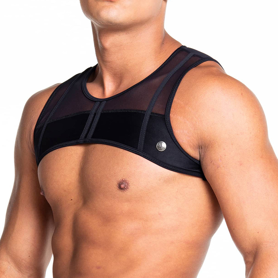 SKIN BLACK HARNESS - Sexy black harness for men