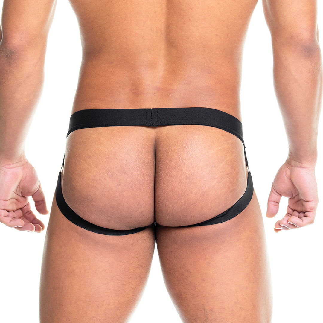 SKIN BLACK JOCKSTRAP - Men's black jockstrap