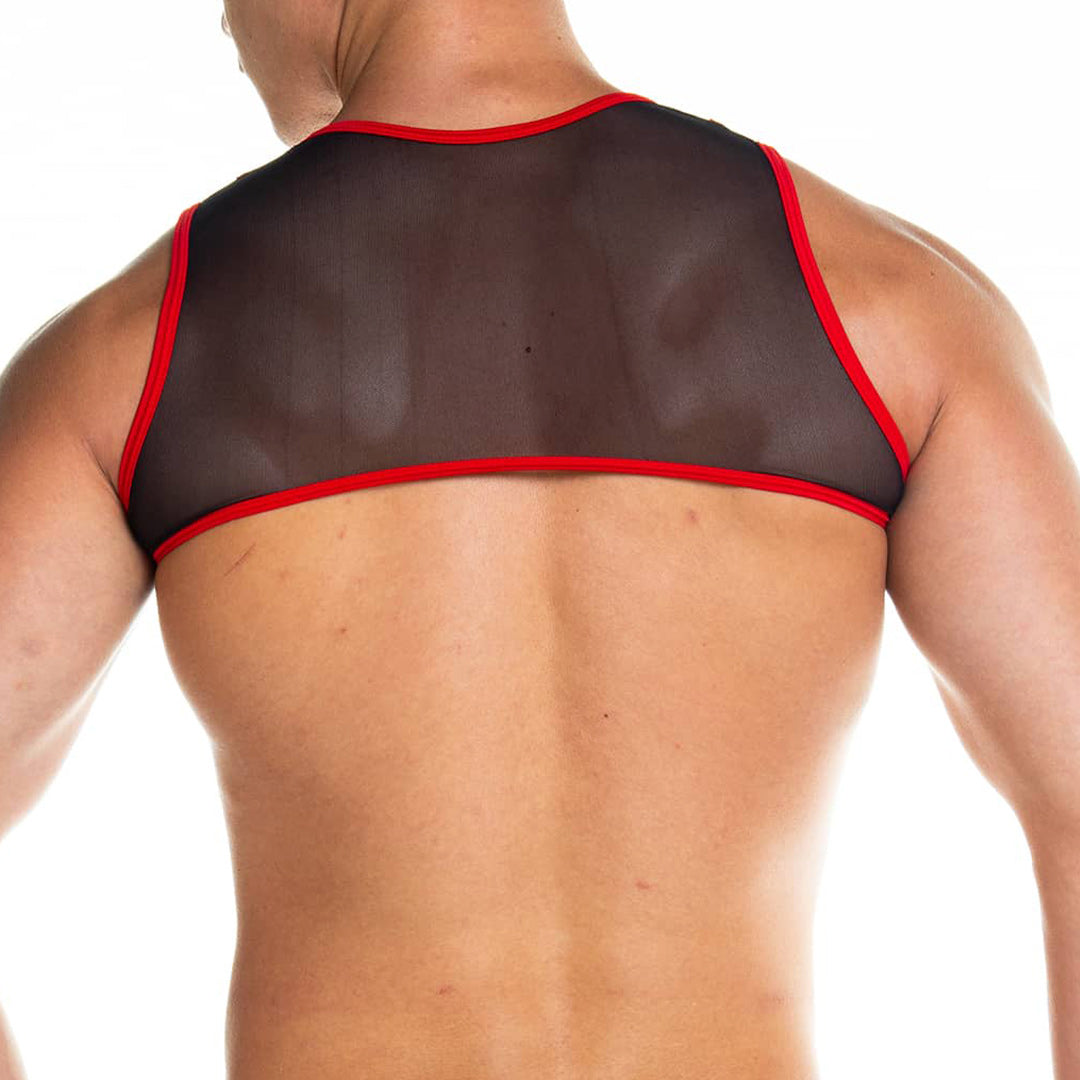 SKIN RED HARNESS - Sexy black harness for men