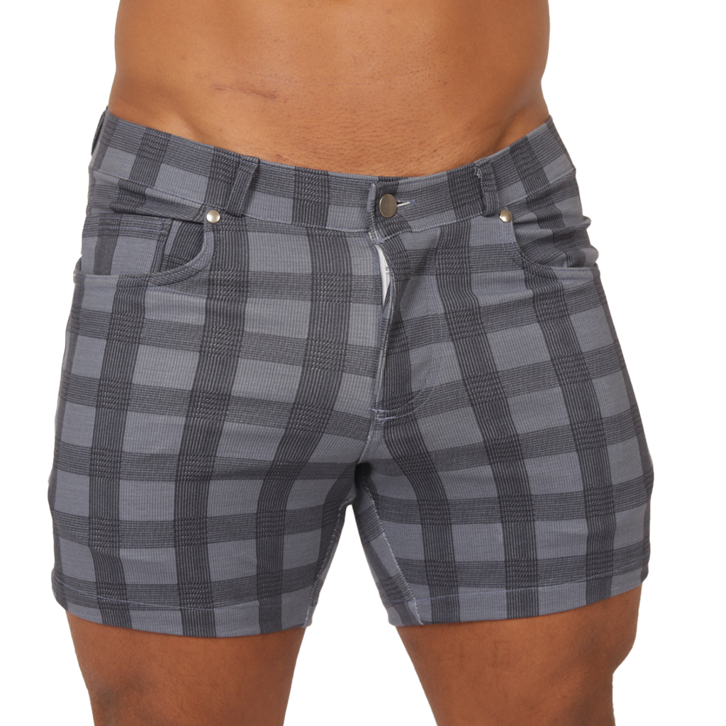 Gigo Social Blue Square Short - DealByEthan.gay loves Gigo Underwear