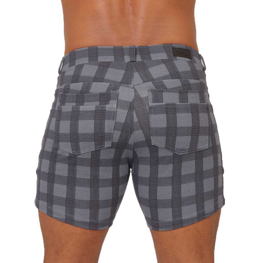 Gigo Social Blue Square Short - DealByEthan.gay loves Gigo Underwear