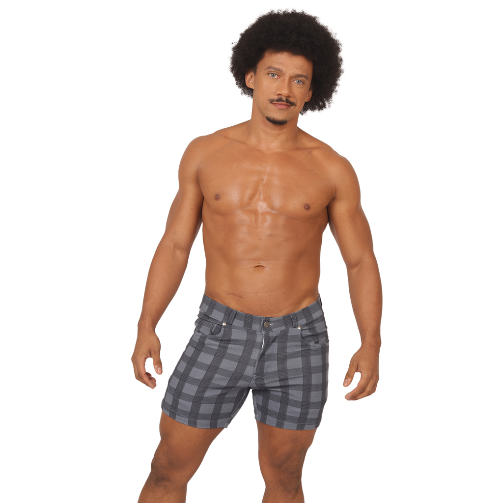 Gigo Social Blue Square Short - DealByEthan.gay loves Gigo Underwear