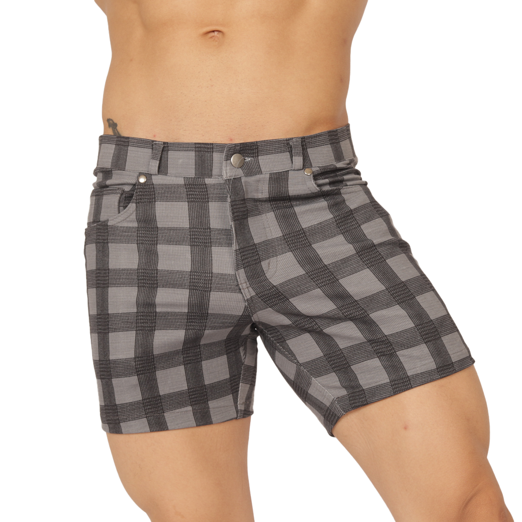 Gigo Social Gray Short - DealByEthan.gay loves Gigo Underwear