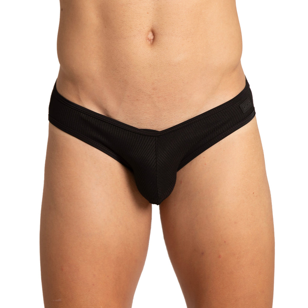 SOFT BLACK BRIEF - Sexy black brief for men