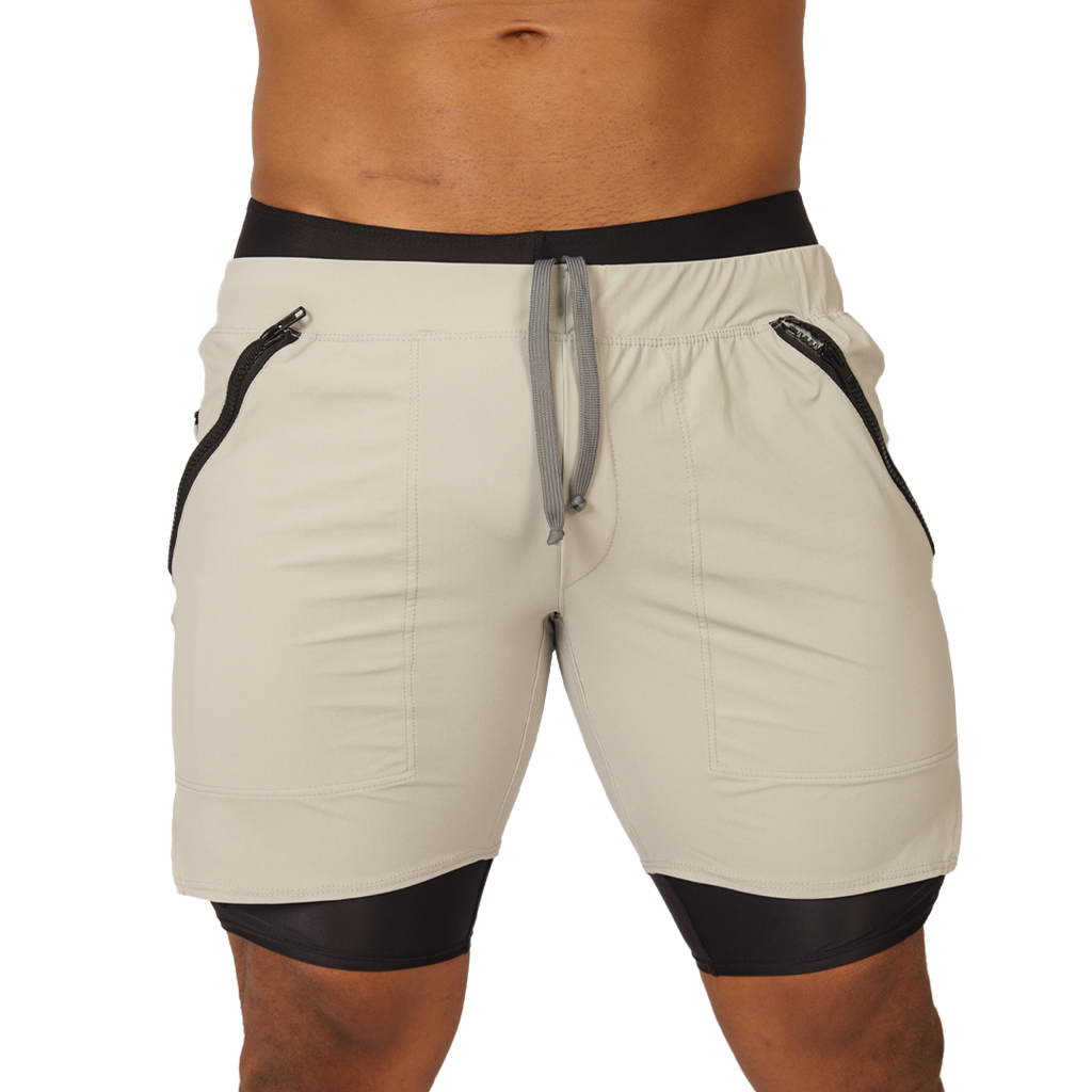 Gigo Sporty Gray Short - DealByEthan.gay loves Gigo Underwear
