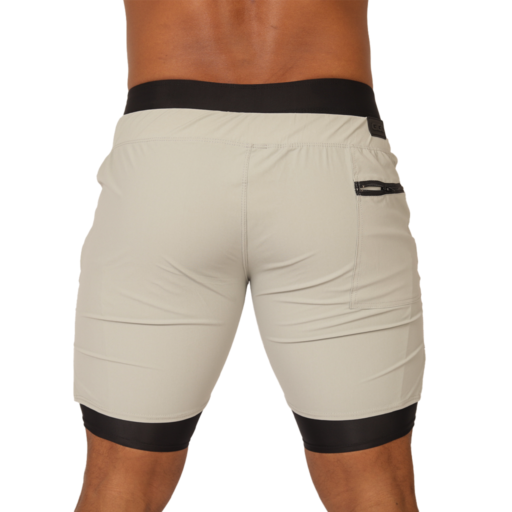 Gigo Sporty Gray Short - DealByEthan.gay loves Gigo Underwear