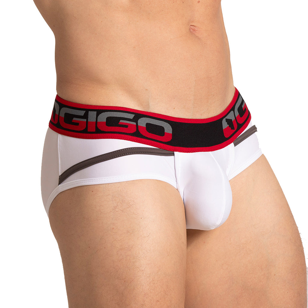 STYLE WHITE BRIEF - Sexy white brief for men