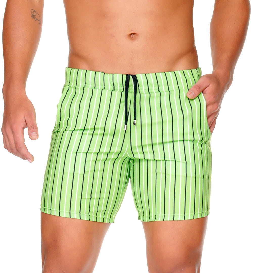 SULTAN GREEN BEACHWEAR - Printed men's swim shorts