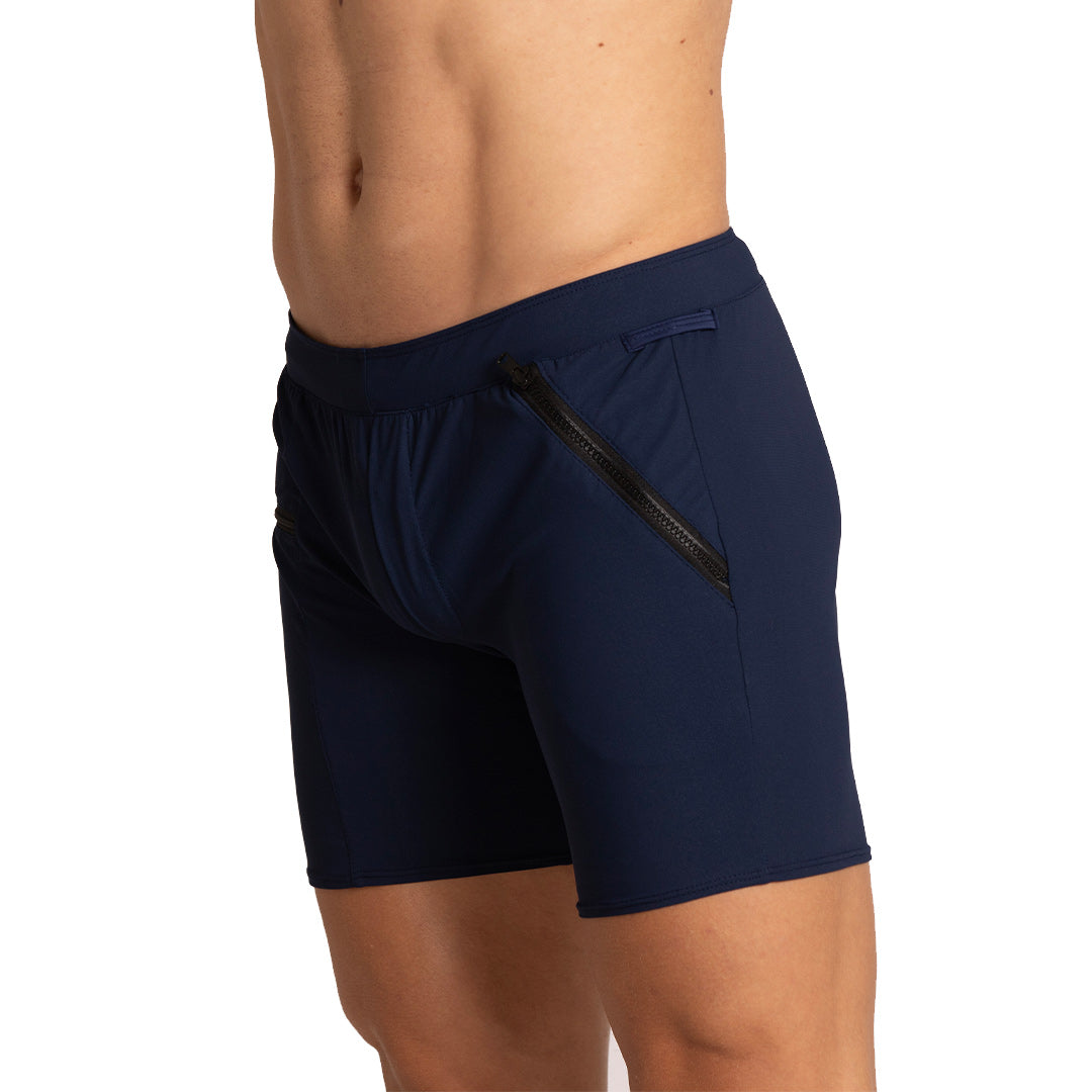 TENNIS BLUE SHORT - Men's blue shorts