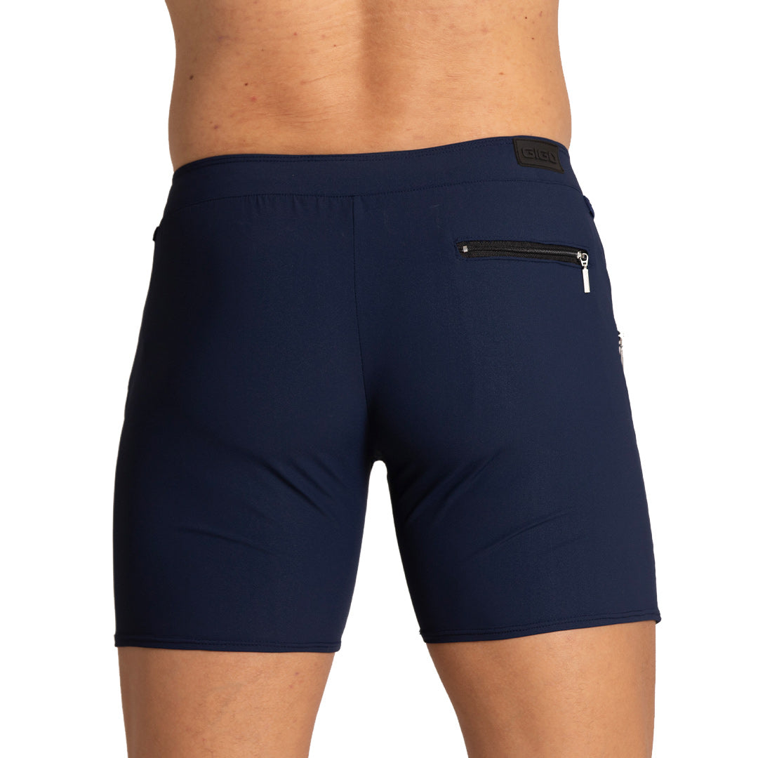 TENNIS BLUE SHORT - Men's blue shorts