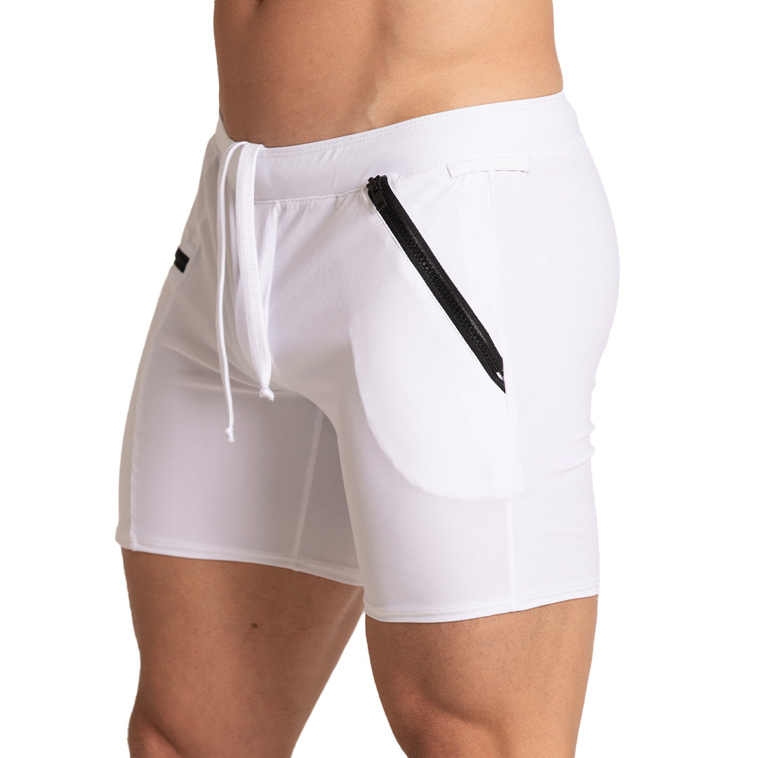 TENNIS WHITE SHORT - Men's white shorts