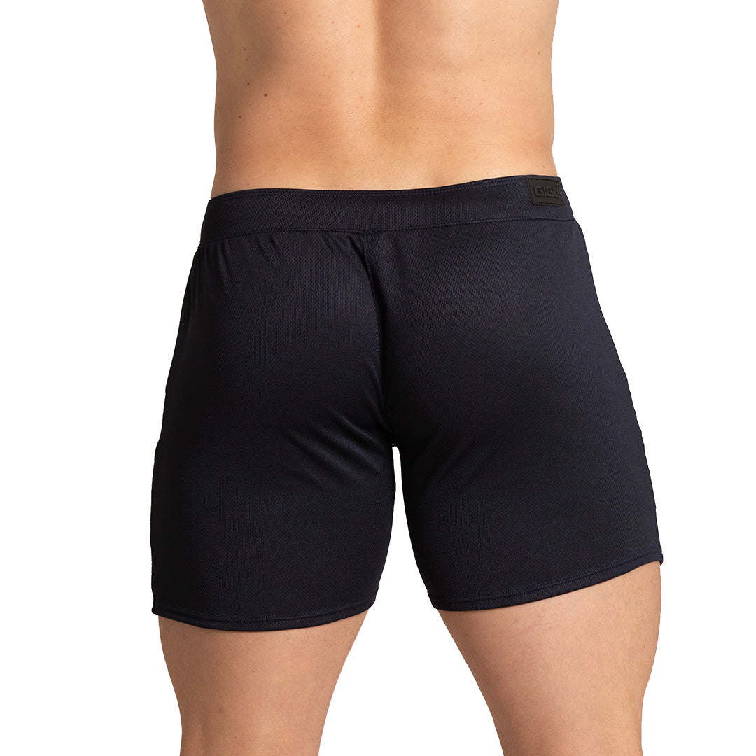 TRAINING BLUE SHORT - Men's blue shorts