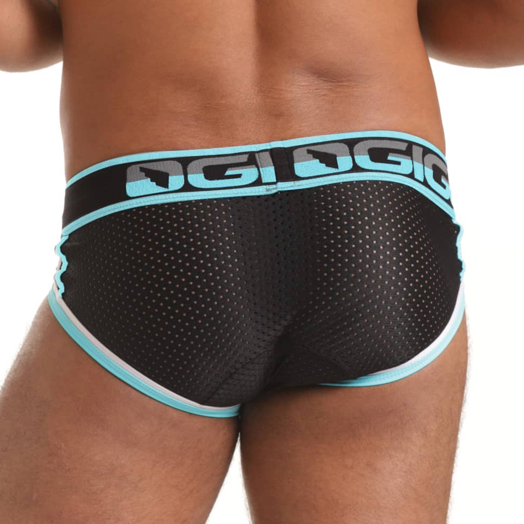 VERSATIL BLUE BRIEF - Sexy black brief for men