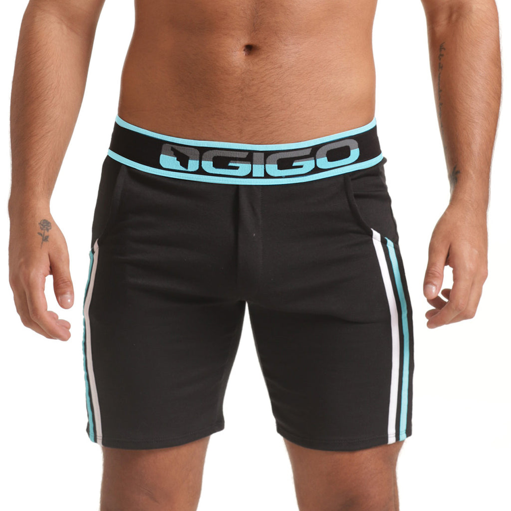 VERSATIL BLUE SHORT - Men's black shorts