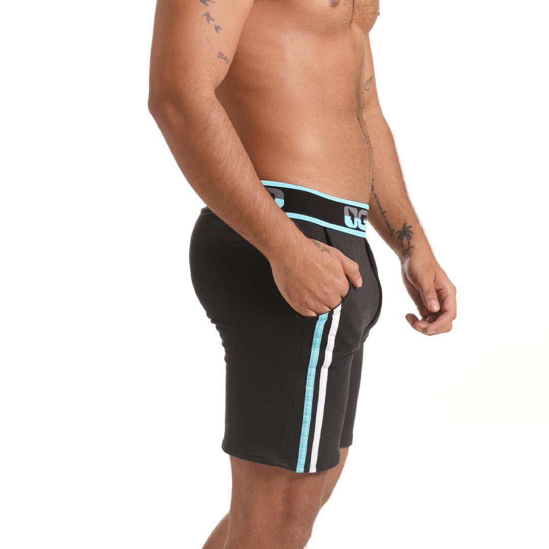 VERSATIL BLUE SHORT - Men's black shorts