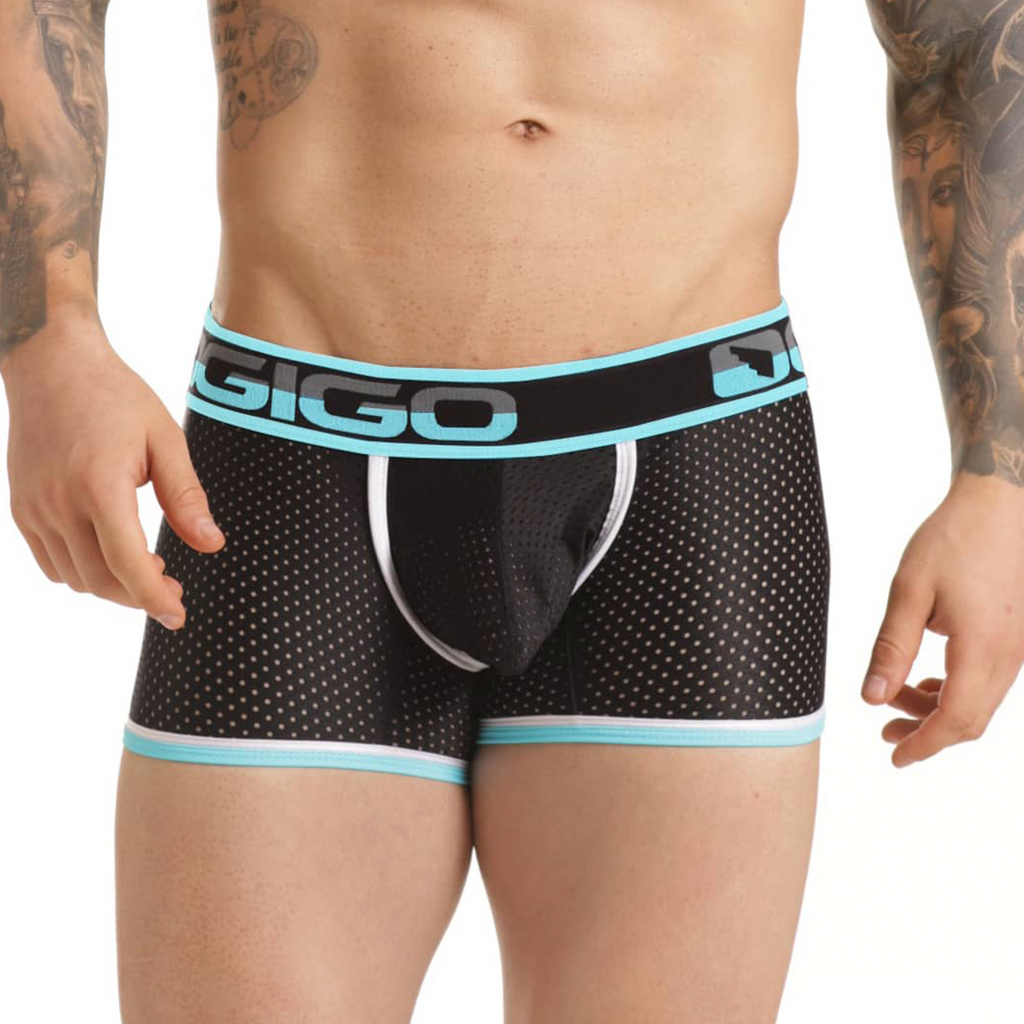 VERSATIL BLUE TRUNK - Sexy black trunk for men