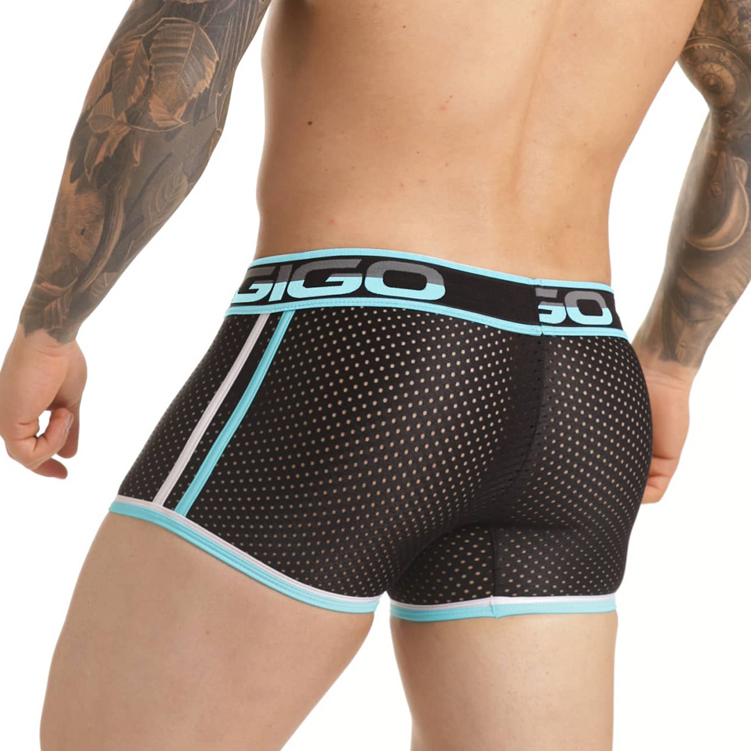 VERSATIL BLUE TRUNK - Sexy black trunk for men