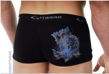 Go Softwear Astrology Retro Shorts Capricorn Black 2814 Size M - DealByEthan.gay loves Go Softwear