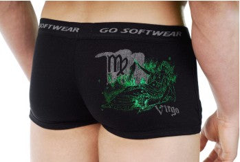 Go Softwear Astrology Retro Shorts Capricorn Black 2814 Size M - DealByEthan.gay loves Go Softwear