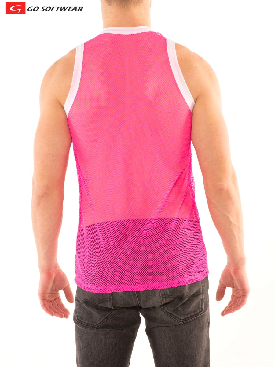 Cabana Mesh Tank Top