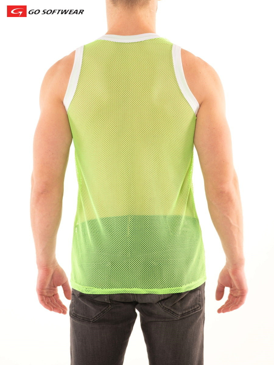 Cabana Mesh Tank Top