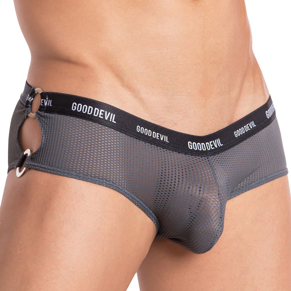 Good Devil GDI020 Mesh Lux Bikini Brief - DealByEthan.gay loves Good Devil