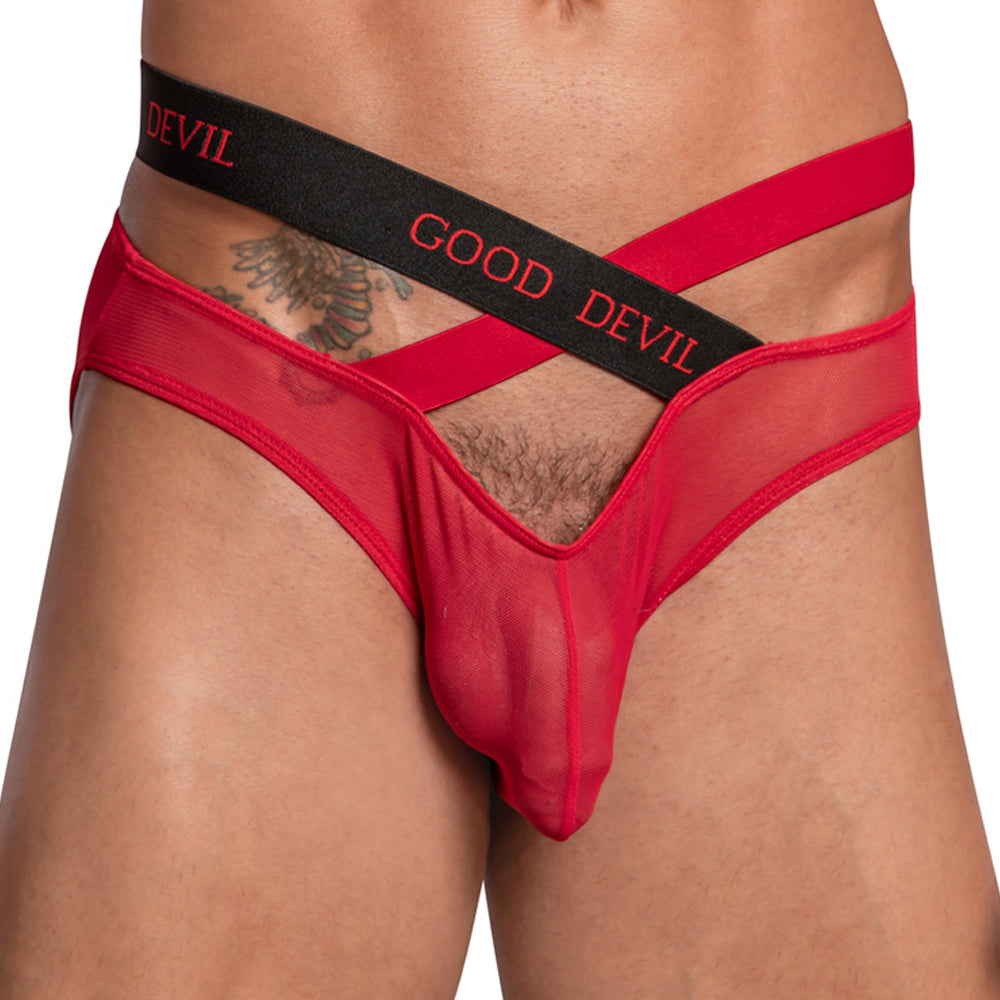 Good Devil GDI034 See-Through Pouch Bikini - DealByEthan.gay loves Good Devil