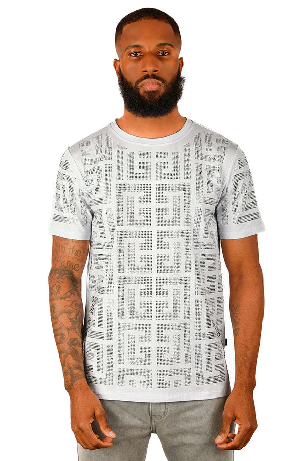 Greek Key Pattern Tee - DealByEthan.gay loves Barabas