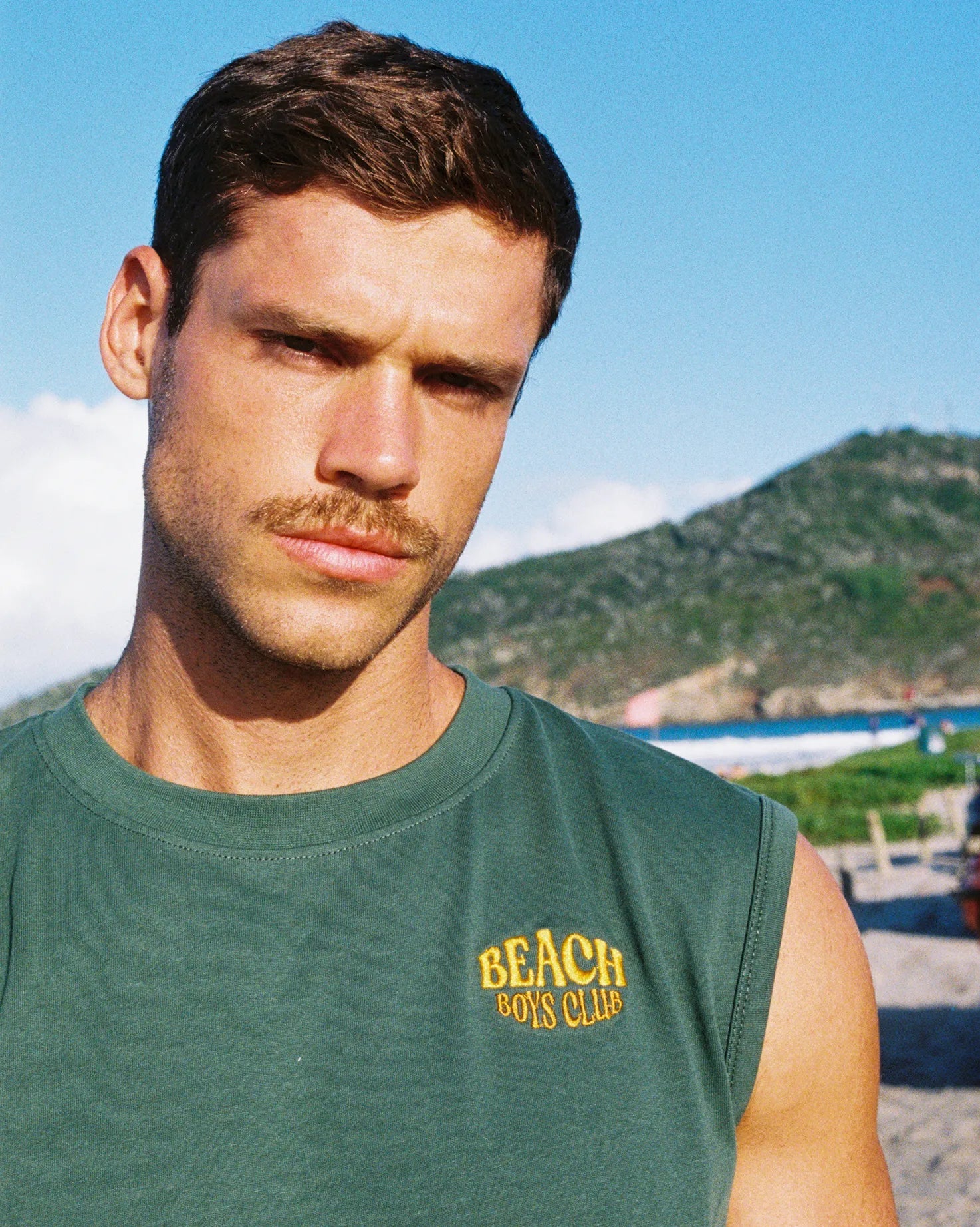 Green Coast Tank Top - DealByEthan.gay loves HUNK