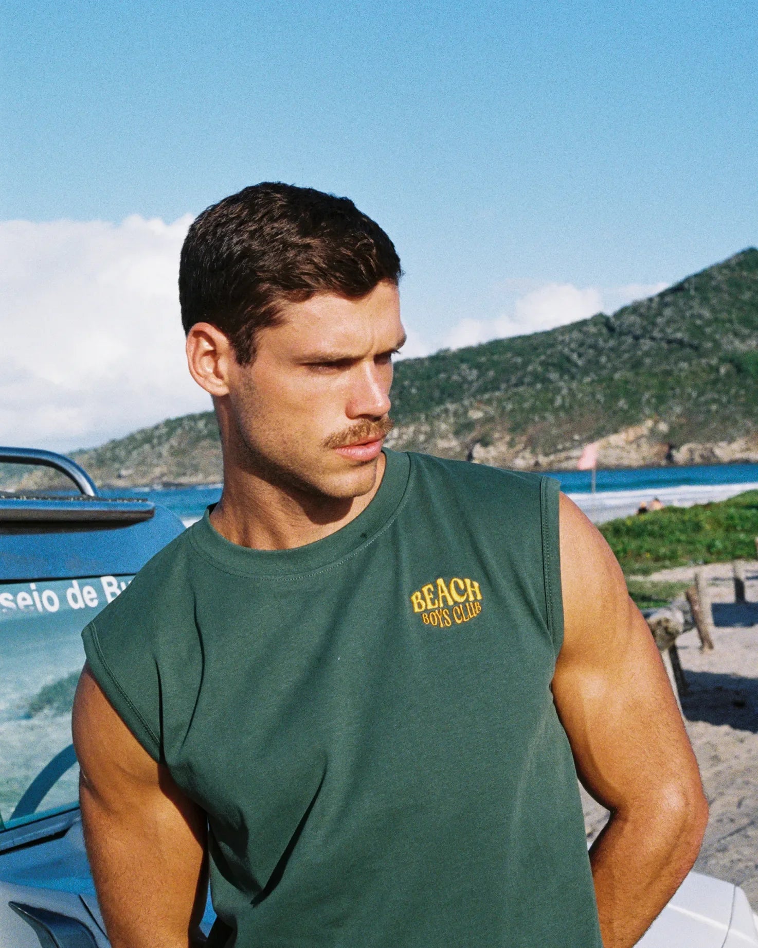 Green Coast Tank Top - DealByEthan.gay loves HUNK
