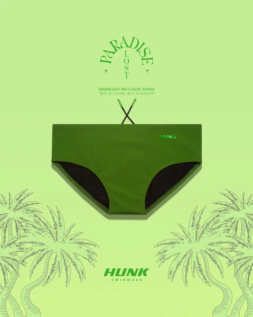 Greenlight Rib Classic Sunga - DealByEthan.gay loves HUNK Menswear