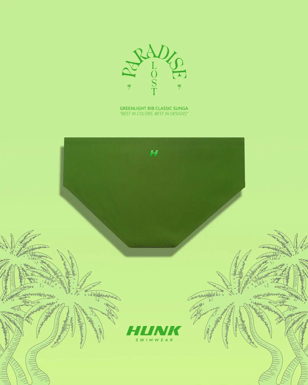 Greenlight Rib Classic Sunga - DealByEthan.gay loves HUNK Menswear