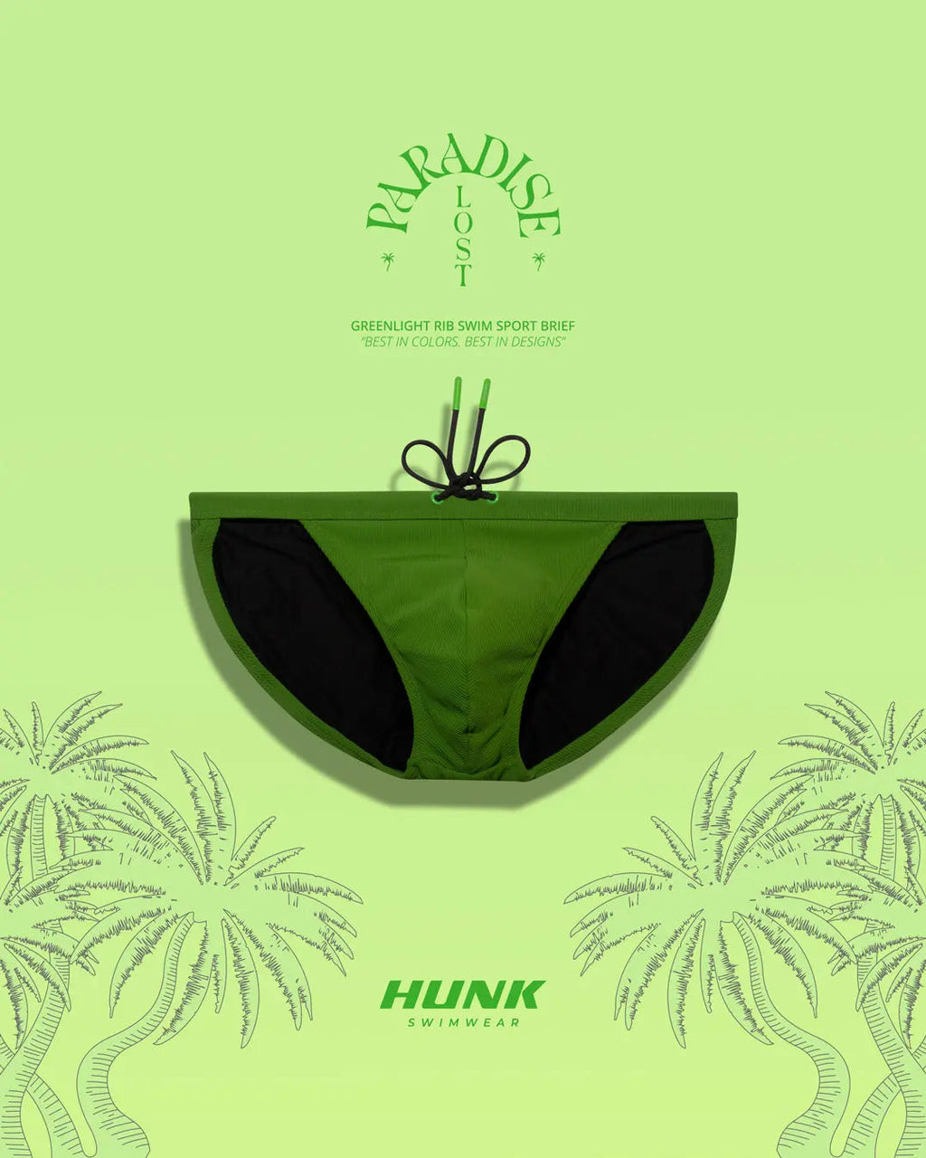 Greenlight Rib Swim Sport Brief - DealByEthan.gay loves HUNK Menswear