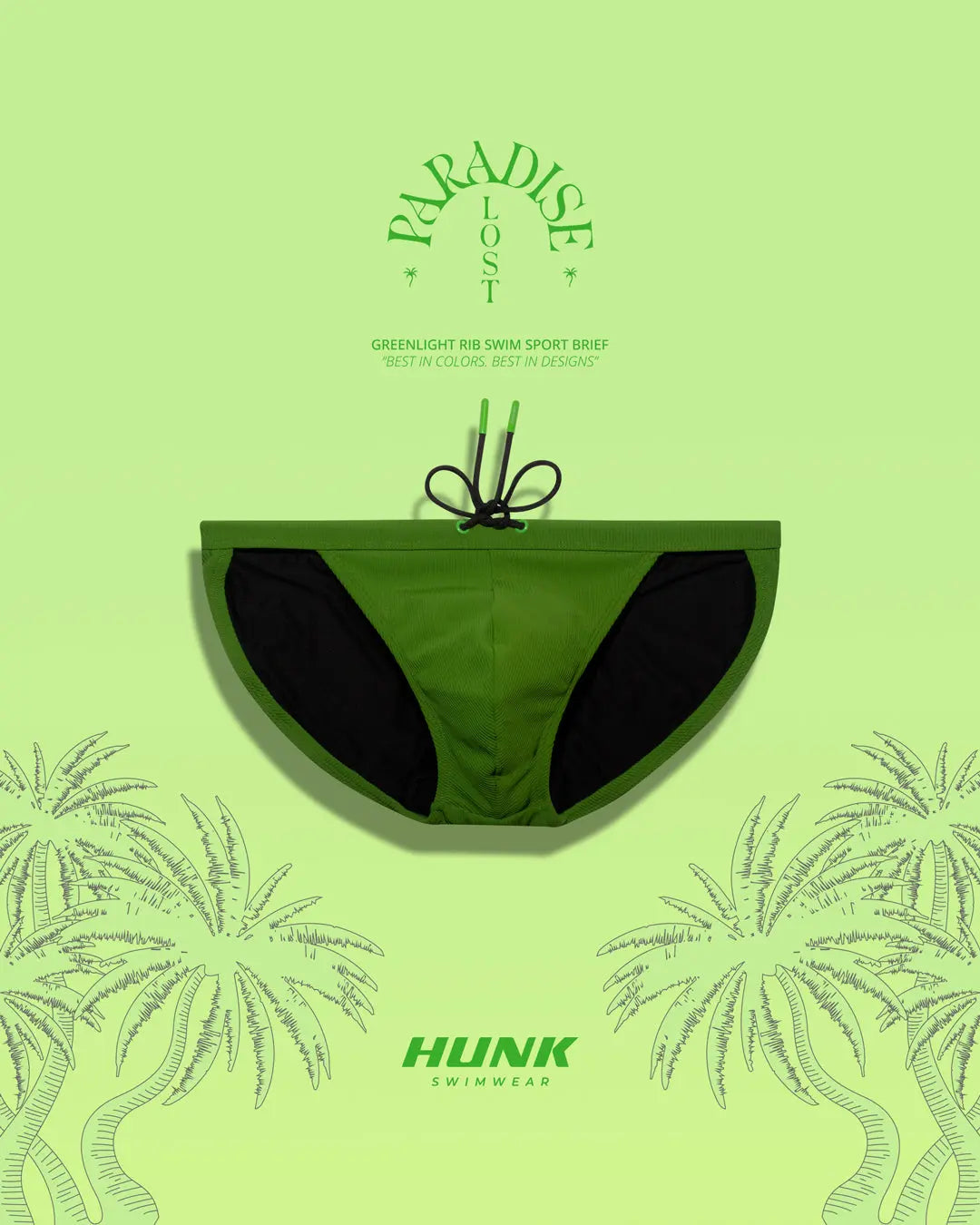 Greenlight Rib Swim Sport Brief - DealByEthan.gay loves HUNK Menswear