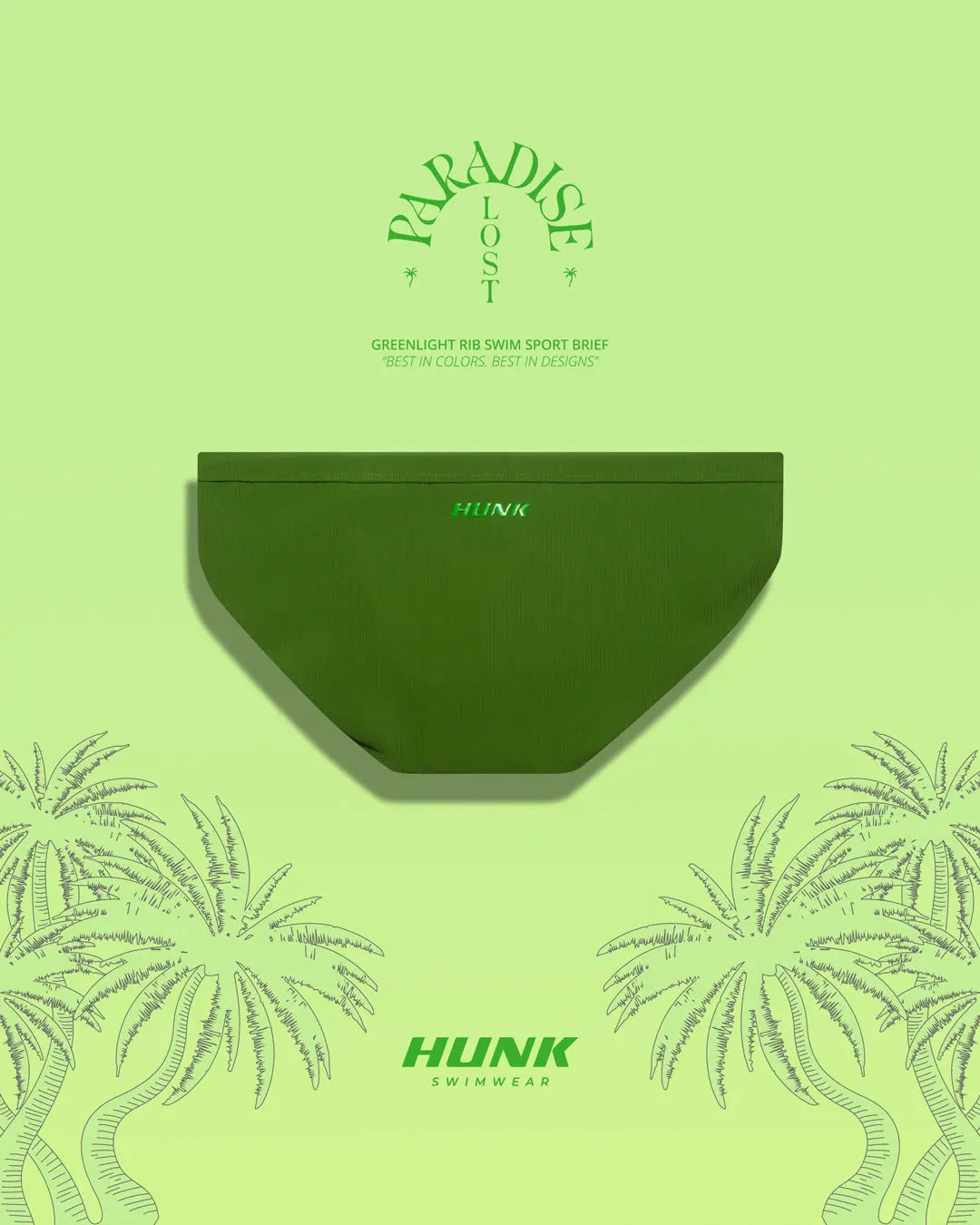 Greenlight Rib Swim Sport Brief - DealByEthan.gay loves HUNK Menswear