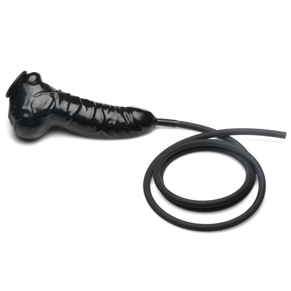 Funda de pene realista Guzzler con tubo