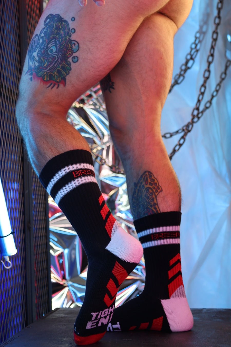 Gymnetixxx Crew Socks - DealByEthan.gay loves Breedwell
