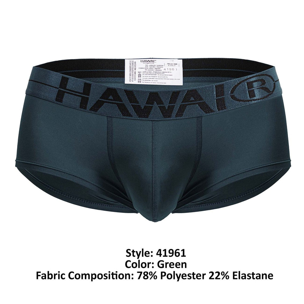 HAWAI 41961 Mikrofaser-Slip Farbe Grün