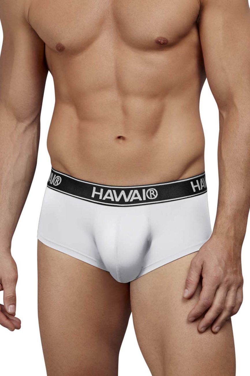HAWAI 41961 Microfiber Briefs Color White - DealByEthan.gay loves HAWAI