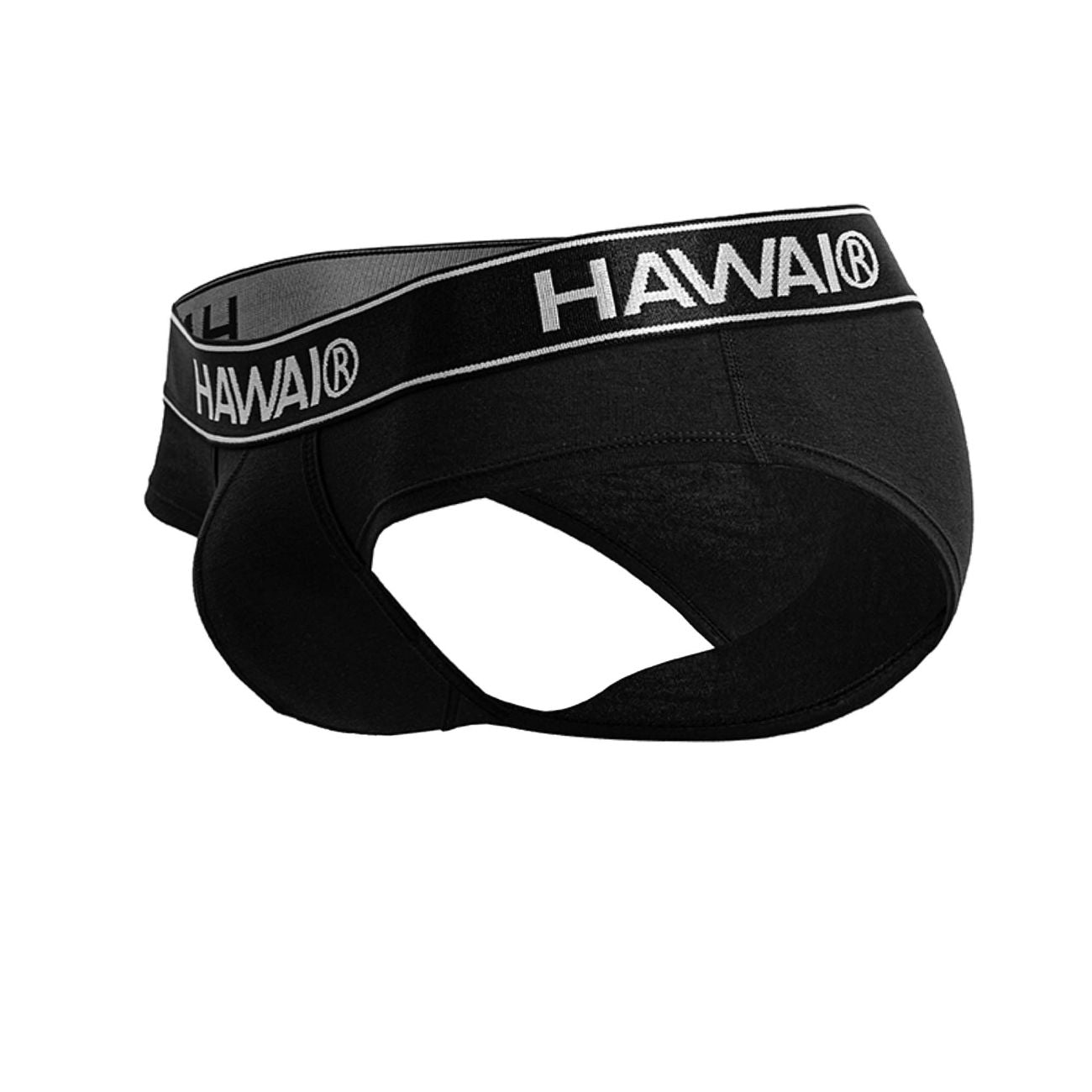 HAWAI 41962 Cotton blend Briefs Color Black-01 - DealByEthan.gay loves HAWAI