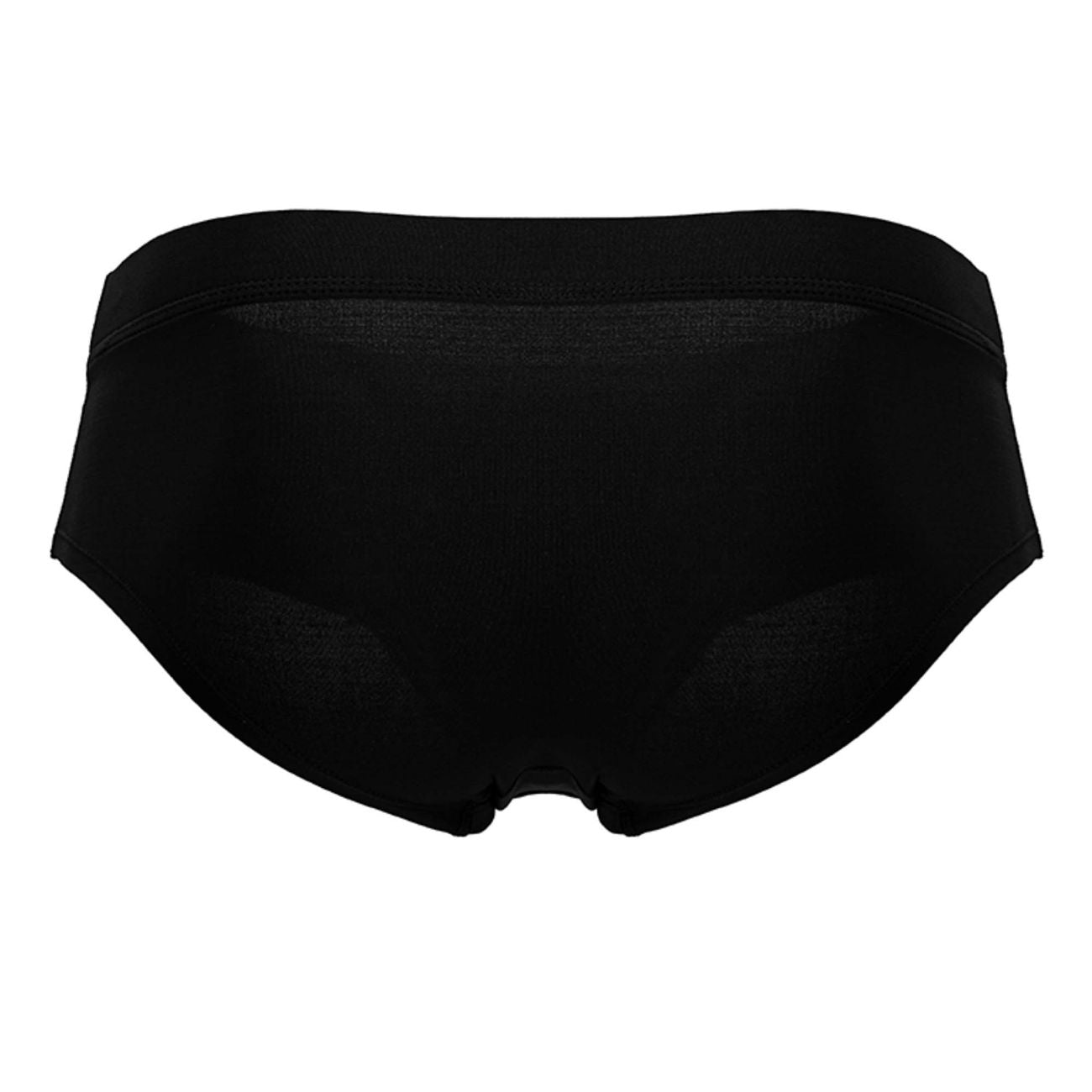 Black seamless HAWAI 42241 microfiber briefs with smooth stretchy fabric and comfortable waistband in black color