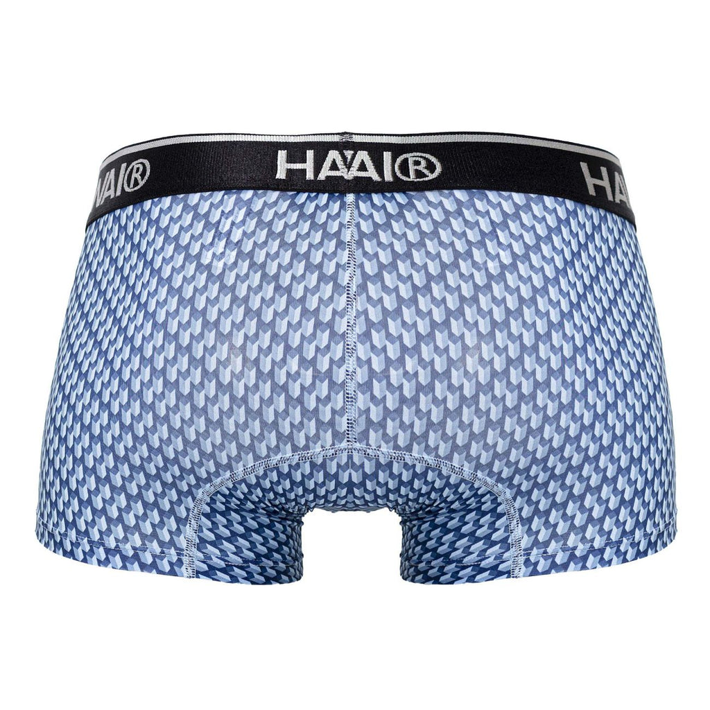 HAWAI 42420 Bedruckte Badehose Farbe Blau