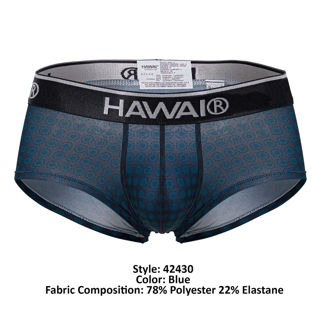 HAWAI 42430 Briefs Estampados Color Azul
