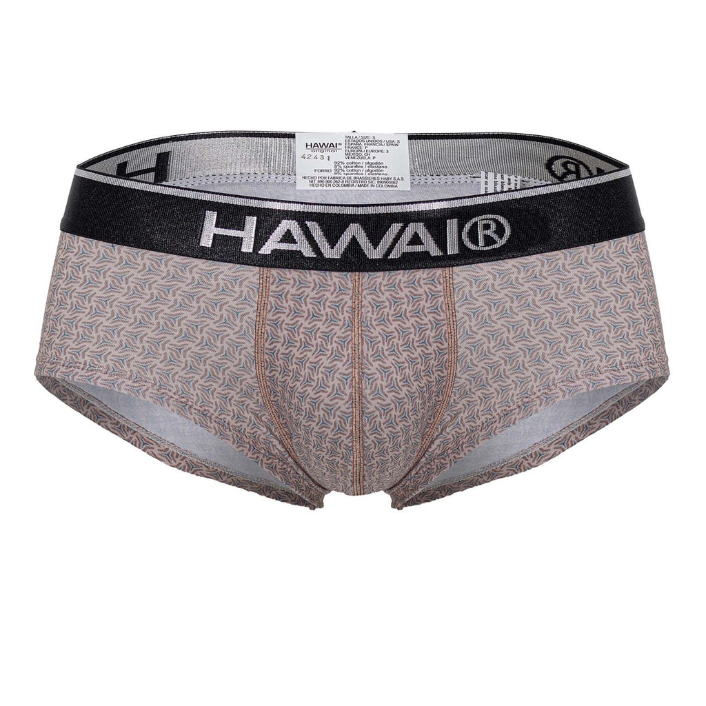 HAWAI 42431 Brief Estampado Color Cacao