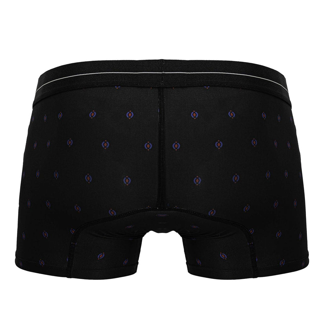 HAWAI 42520 Bedruckte Mikrofaser-Badehose, Farbe Schwarz