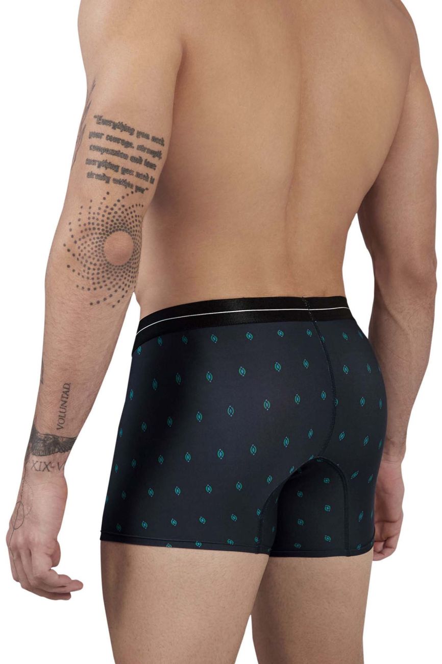 HAWAI 42520 Bedruckte Mikrofaser-Badehose, Farbe Dunkelblau